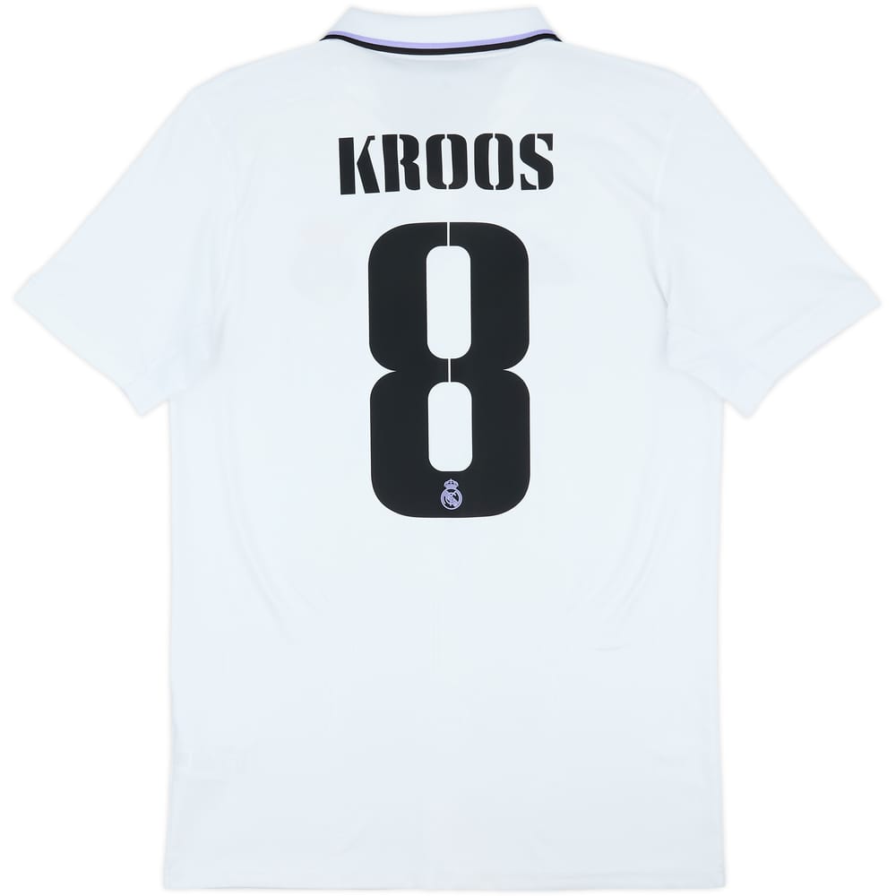 2022-23 Real Madrid Home Shirt Kroos #8 - 7/10 - (M)