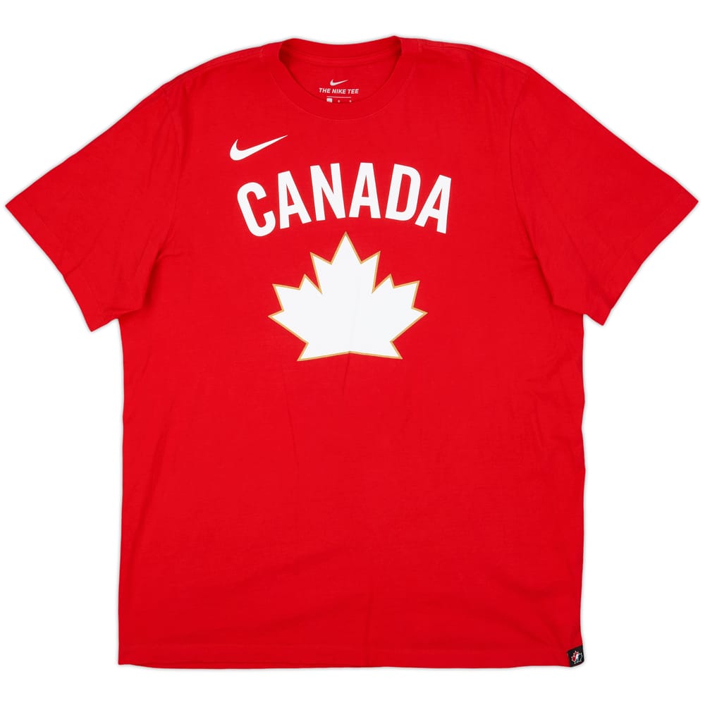 2023-24 Canada Nike Cotton Tee - 9/10 - (L)