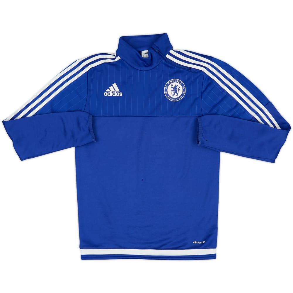 2015-16 Chelsea adidas 1/4 Zip Drill Top - 5/10 - (XS)