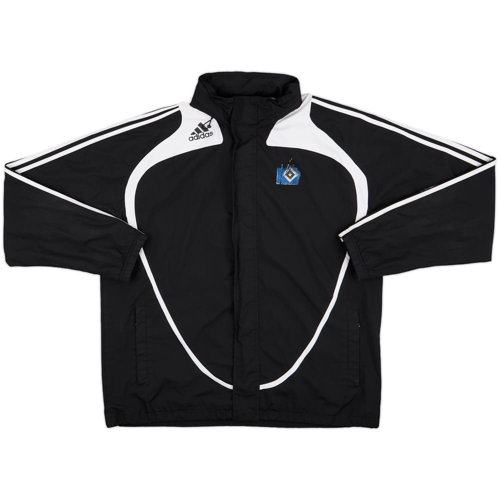 2008-09 Hamburg adidas Hooded Rain Jacket - 3/10 - (L/XL)