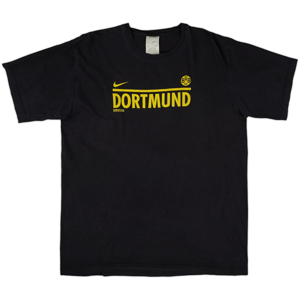 2000-01 Borussia Dortmund Nike Graphic Tee - 5/10 - (XL)