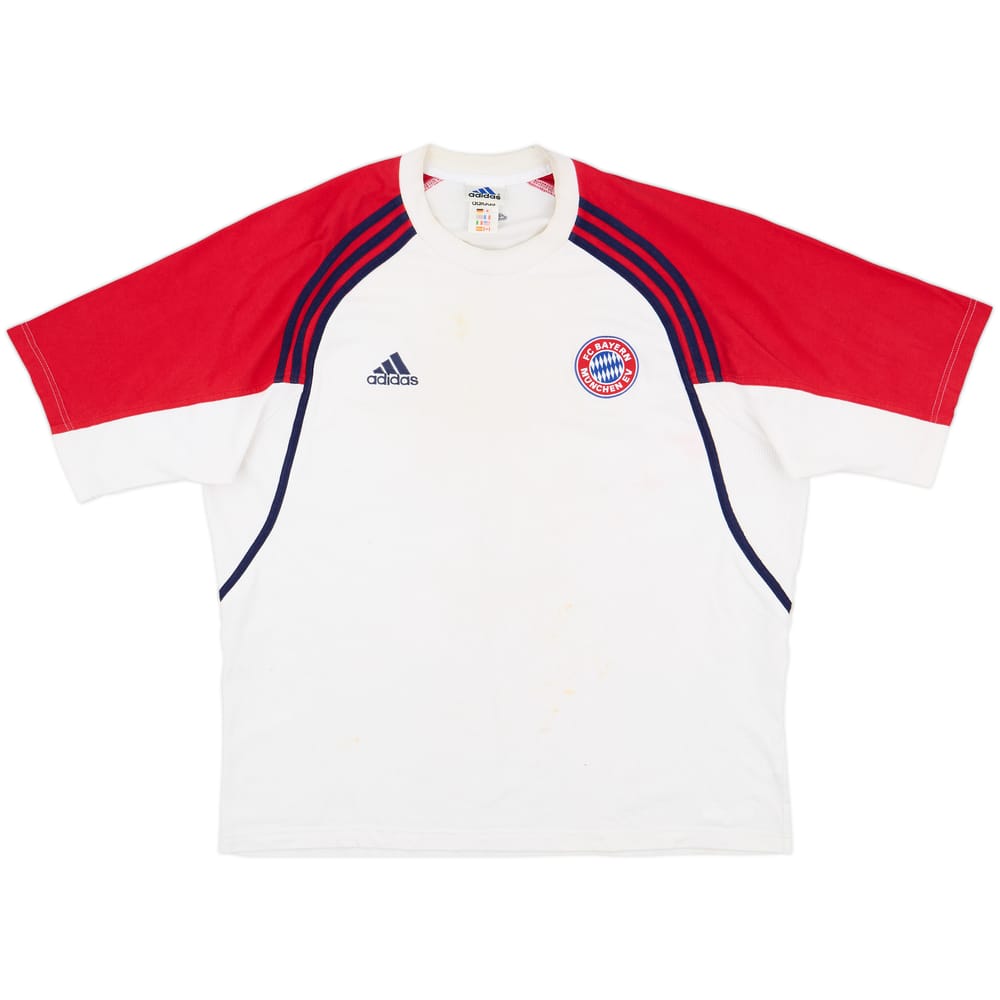 2000-01 Bayern Munich adidas Cotton Tee - 6/10 - (XL/XXL)