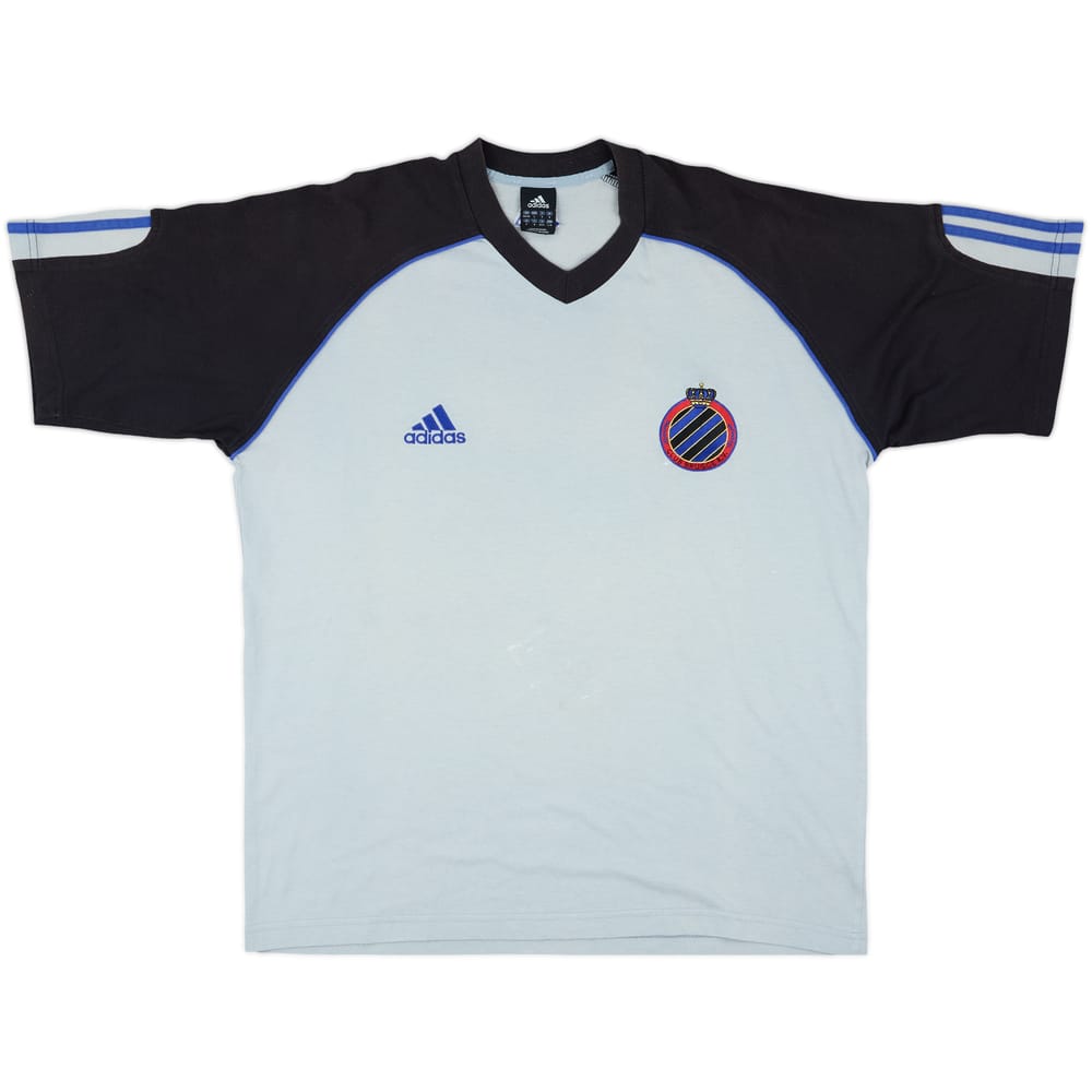 2002-03 Club Brugge adidas Cotton Tee - 5/10 - (L)