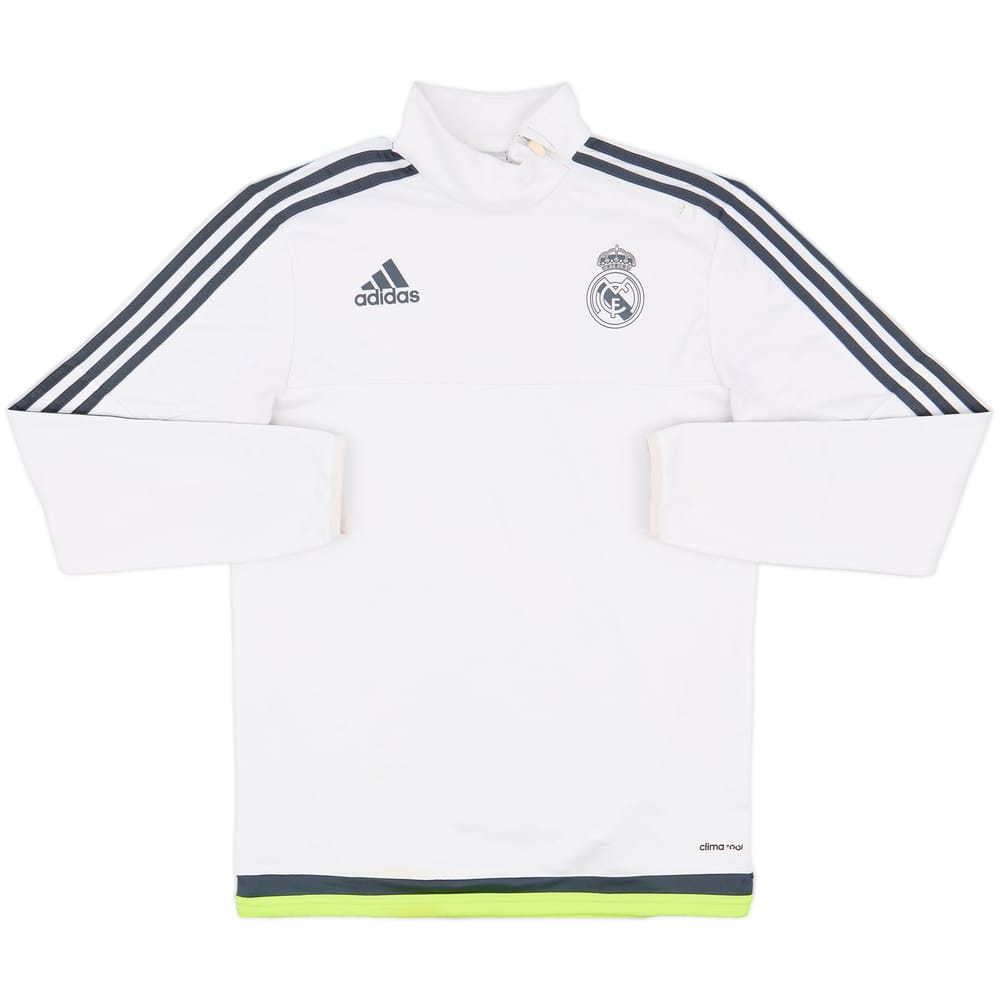 2015-16 Real Madrid adidas 1/4 Zip Training Top - 7/10 - (S)