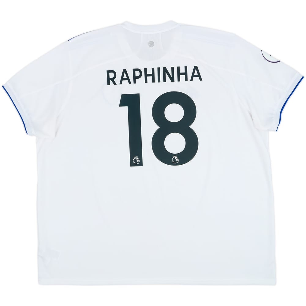 2020-21 Leeds United Home Shirt Raphinha #18 - 8/10 - (XXL)