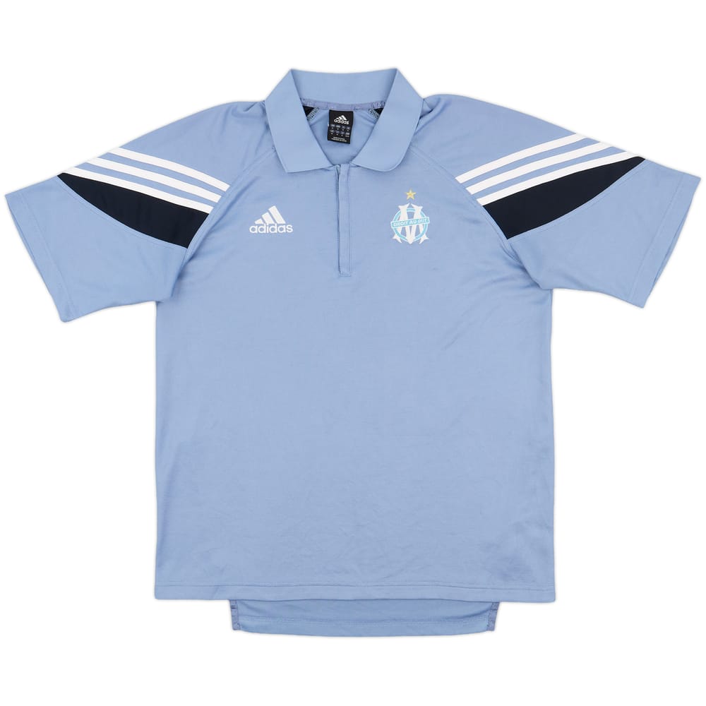 2003-04 Olympique Marseille adidas Polo Shirt - 9/10 - (M)