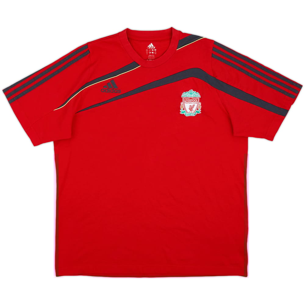 2009-10 Liverpool adidas Leisure Tee - 8/10 - (L)