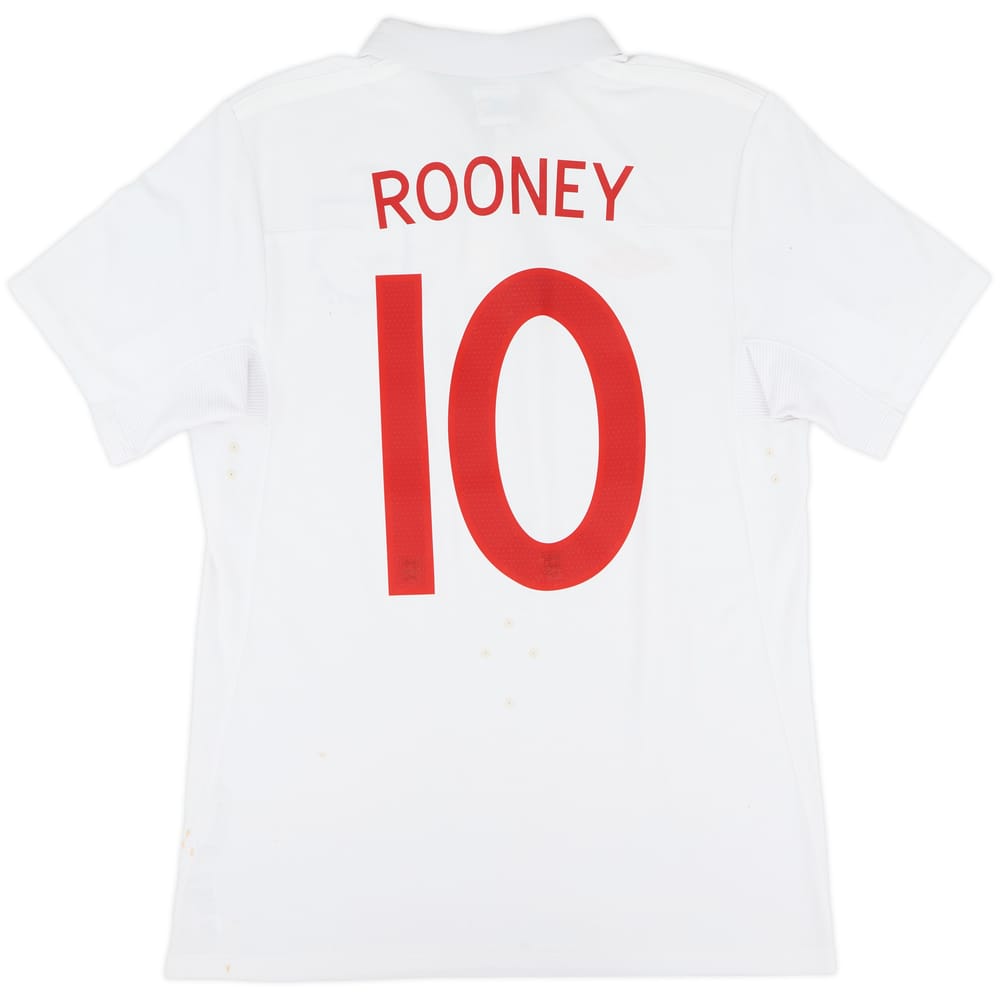 2009-10 England Home Shirt Rooney #10 - 6/10 - (M)