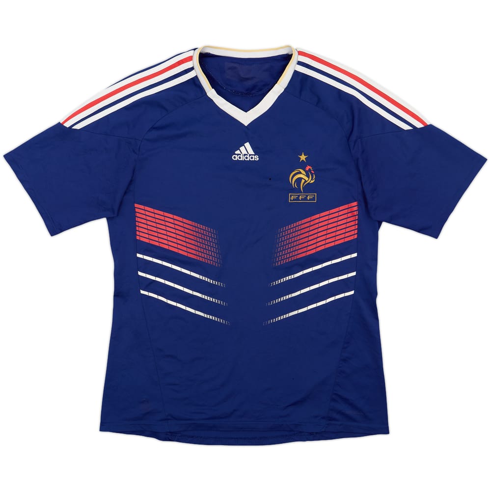 2009-10 France Home Shirt - 4/10 - (L)