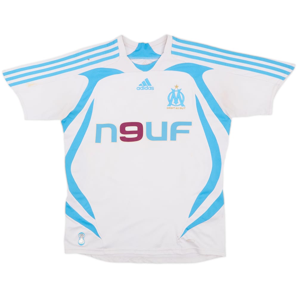 2007-08 Olympique Marseille Home Shirt - 5/10 - (L.Boys)