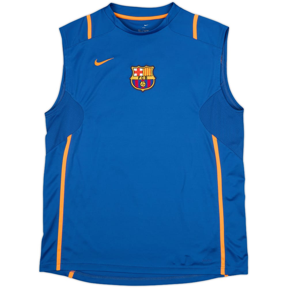 2006-07 Barcelona Nike Training Vest - 8/10 - (L)