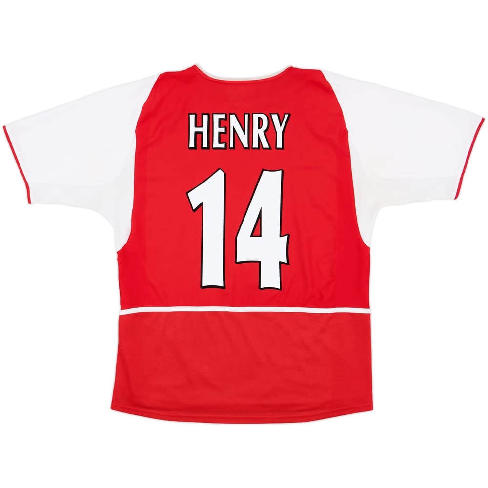 2002-04 Arsenal Home Shirt Henry #14 - 8/10 - (S)