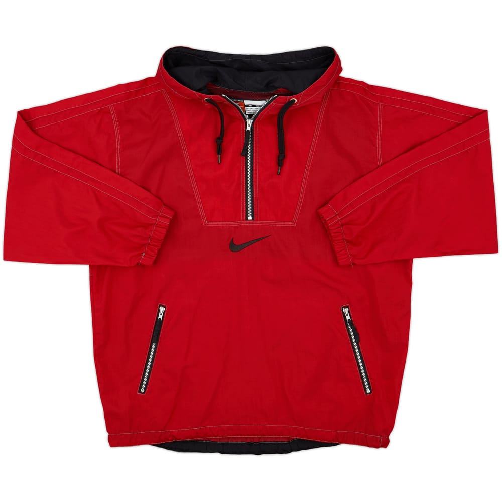 1996-97 South Korea Nike 1/4 Zip Drill Top - 8/10 - (S)