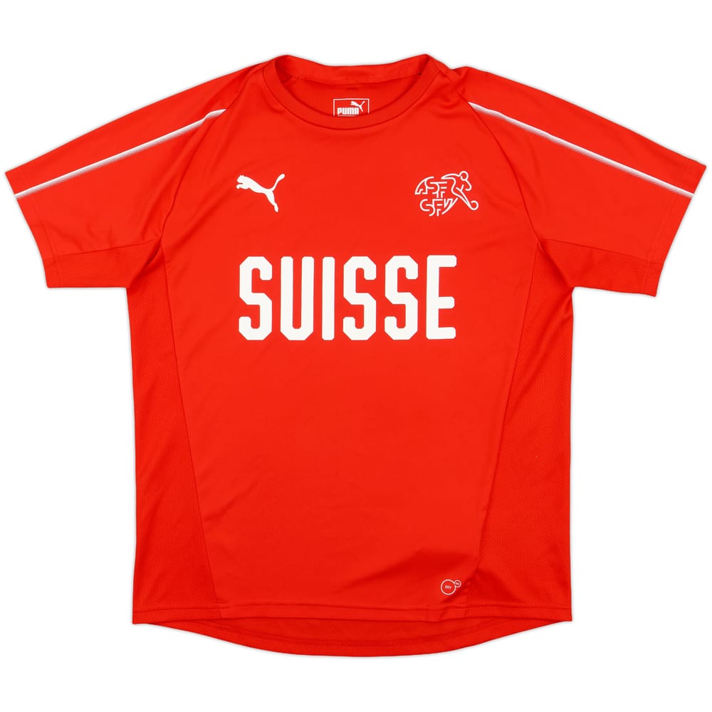 2018-19 Switzerland Puma Training Shirt - 10/10 - (XL.Boys)