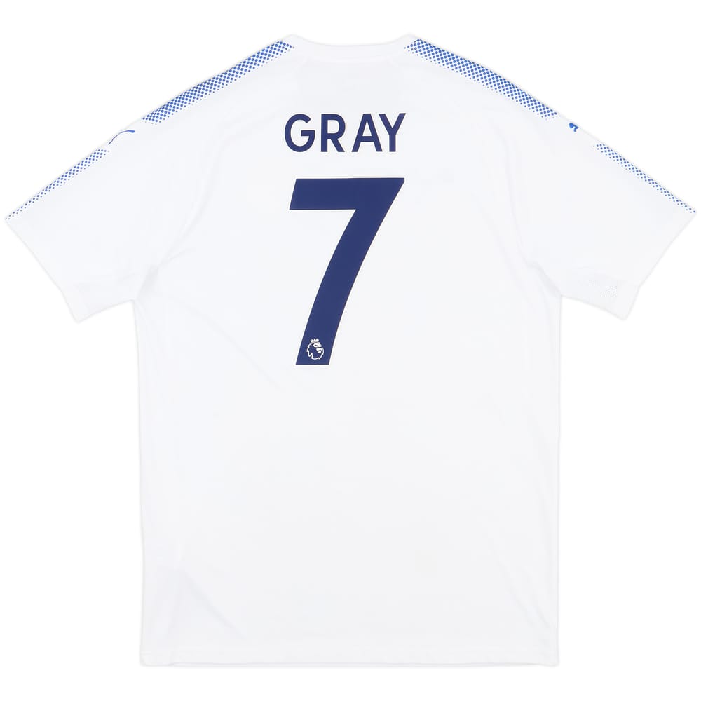 2017-18 Leicester Third Shirt Gray #7 - 7/10 - (L)