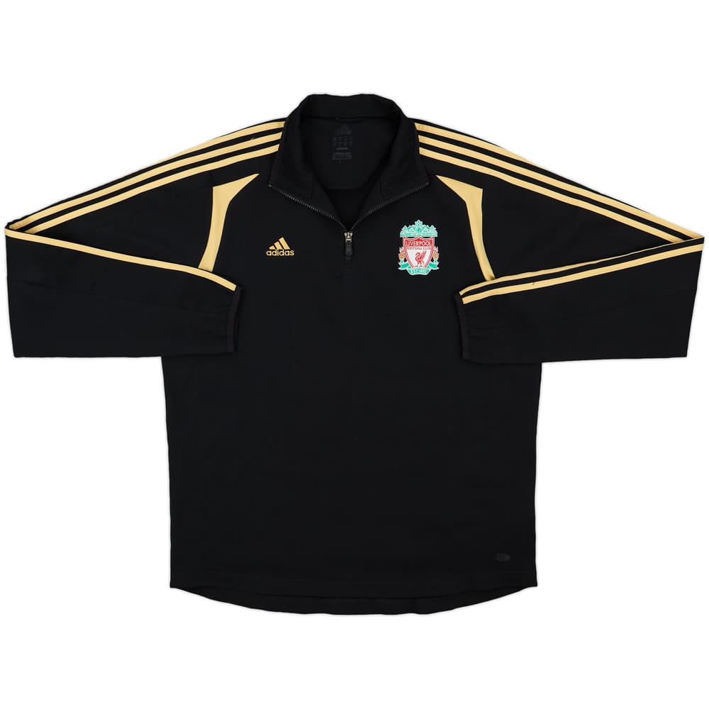 2008-09 Liverpool adidas 1/4 Zip Training Top - 8/10 - (M/L)
