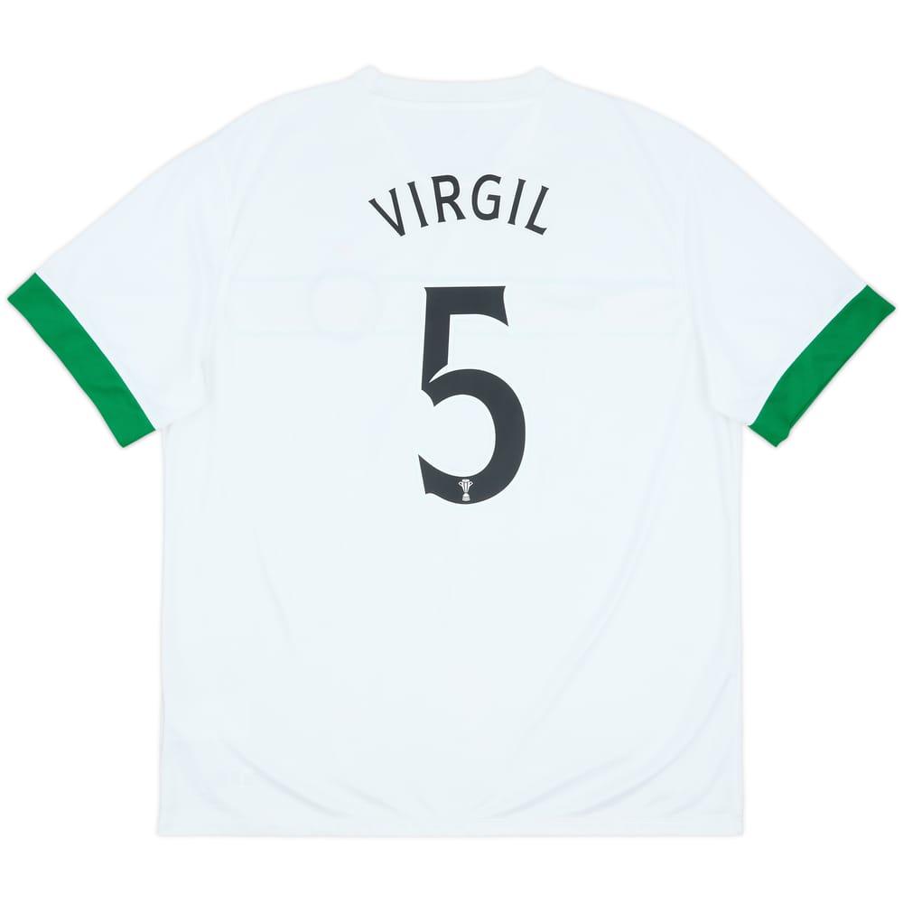 2014-15 Celtic European Third Shirt Virgil #5 - 7/10 - (XL)