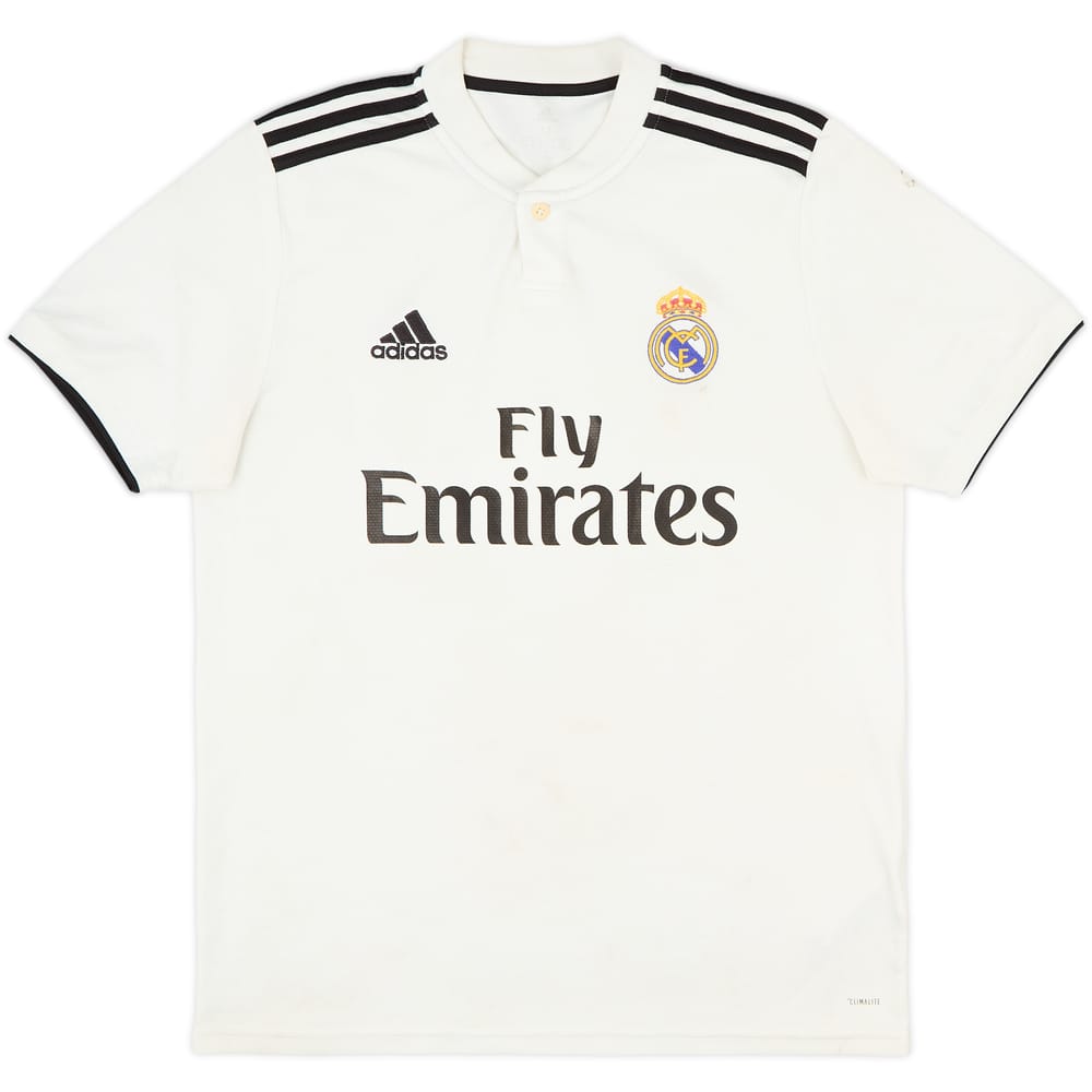 2018-19 Real Madrid Home Shirt - 5/10 - (M)