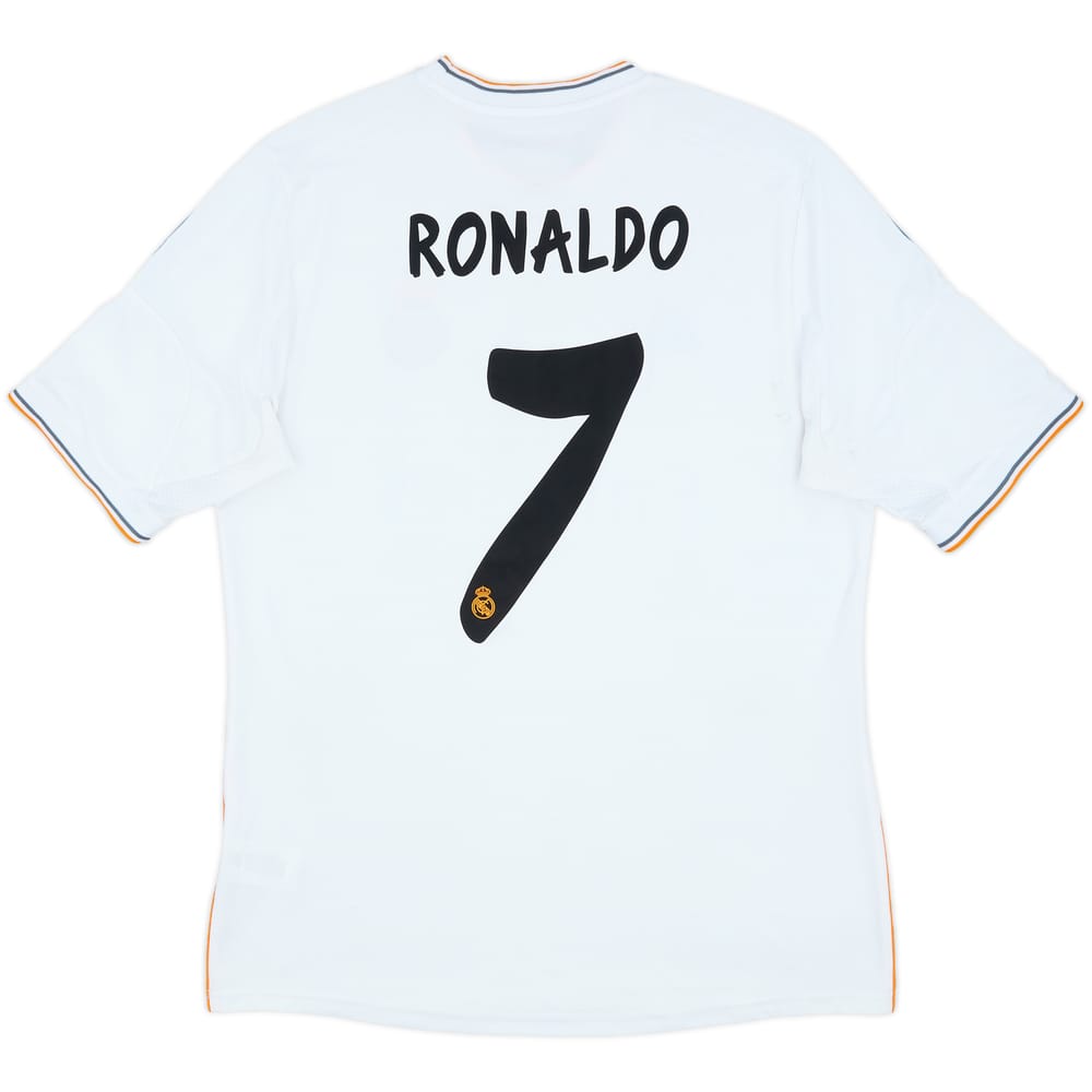 2013-14 Real Madrid Home Shirt Ronaldo #7 - 5/10 - (L)