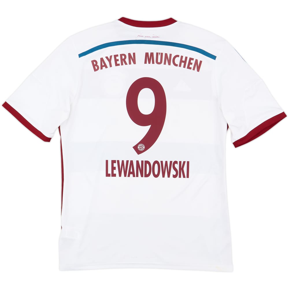 2014-15 Bayern Munich Away Shirt Lewandowski #9 - 7/10 - (L)