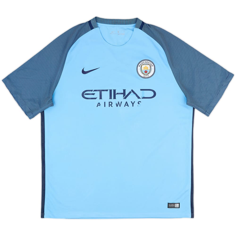 2016-17 Manchester City Home Shirt - 4/10 - (XL)