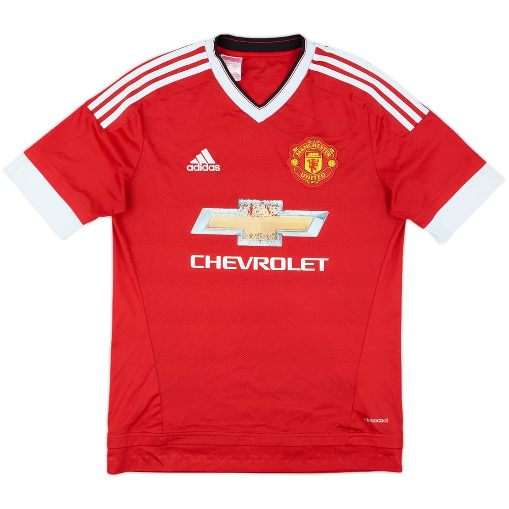 2015-16 Manchester United Home Shirt - 5/10 - (XL.Boys)