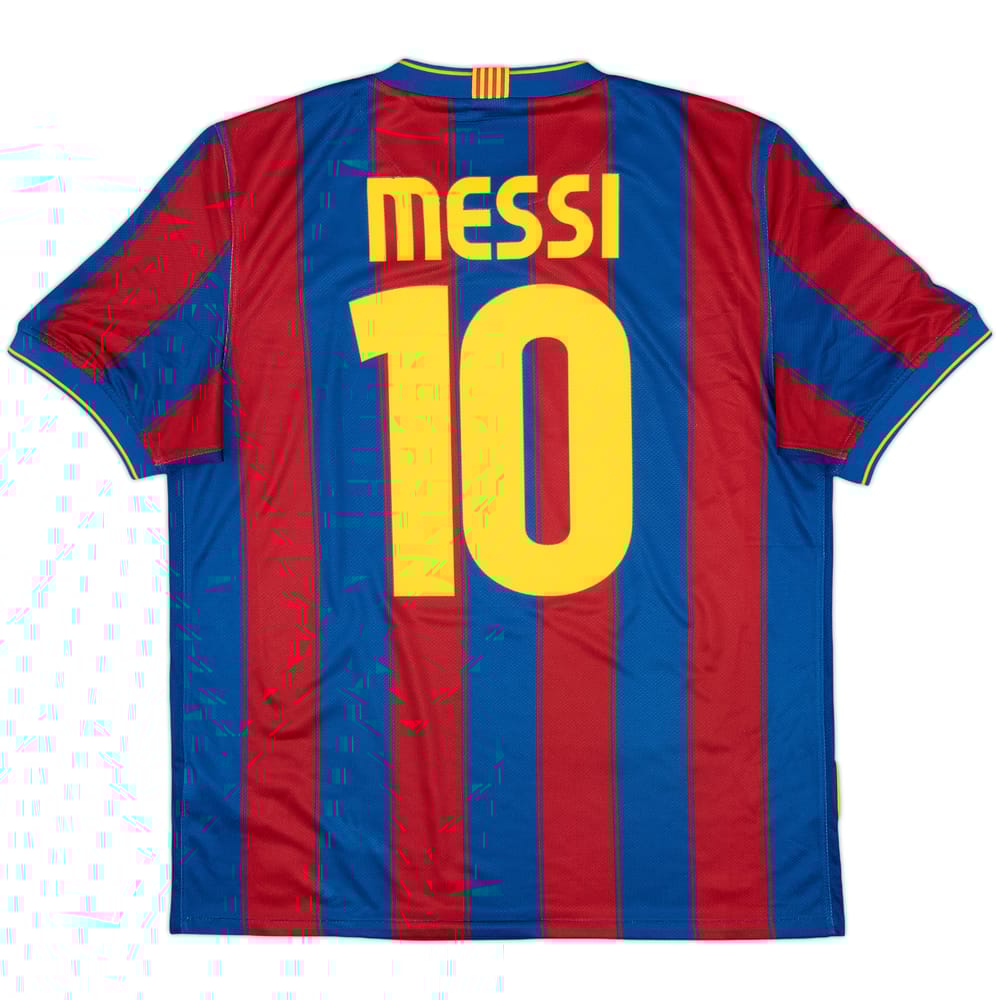 2010-11 Barcelona Home Shirt Messi #10 - 5/10 - (M)
