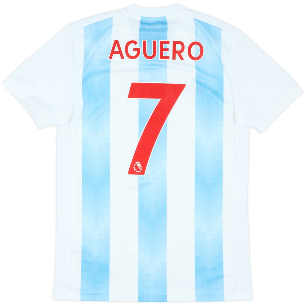 2018-19 Argentina Home Shirt Aguero #7 - 9/10 - (S)