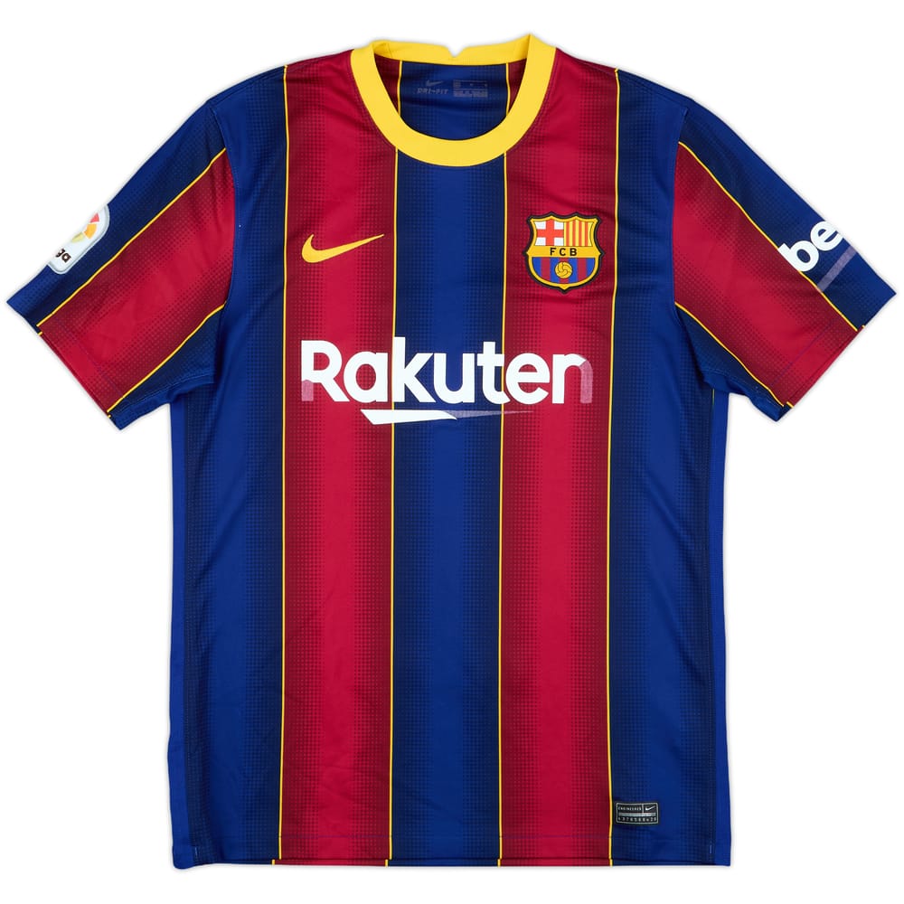 2020-21 Barcelona Home Shirt - 4/10 - (M)