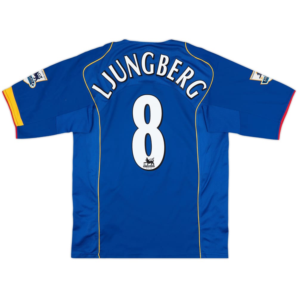 2004-06 Arsenal Away Shirt Ljungberg #8 - 8/10 - (M)