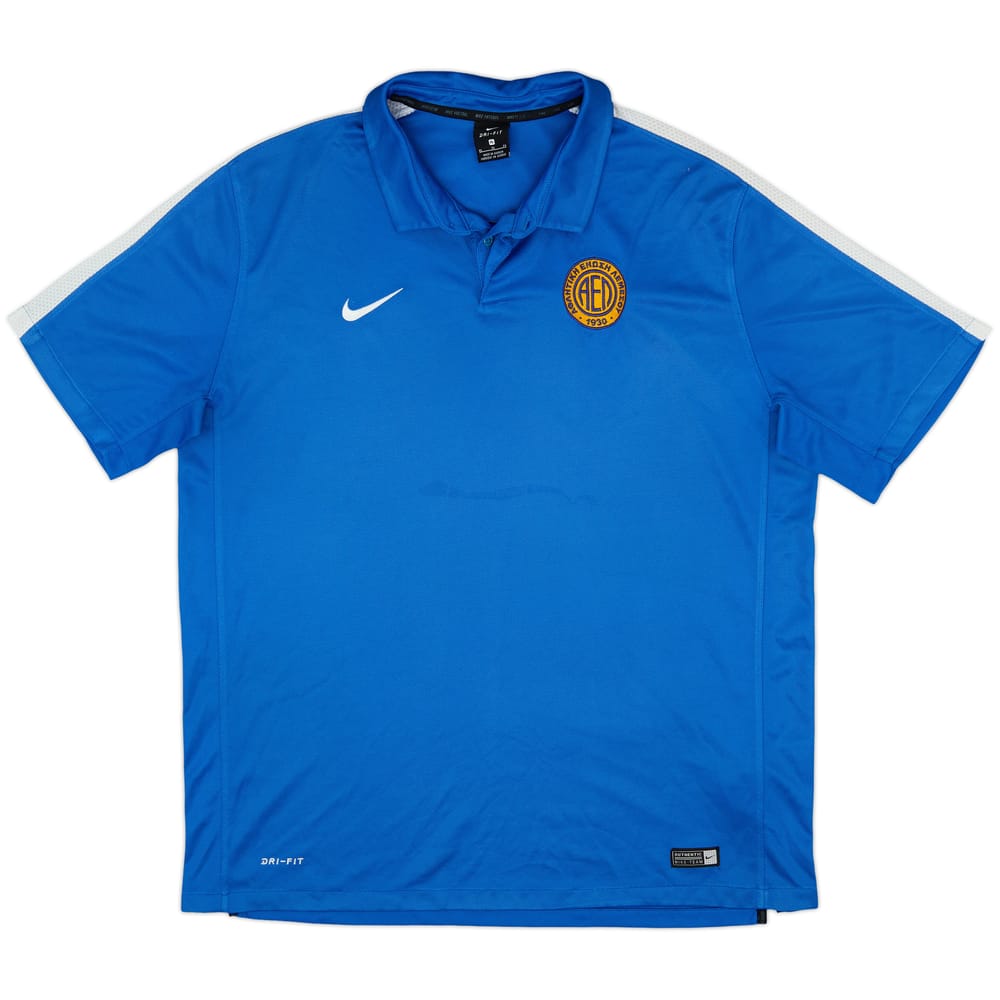 2016-17 AEL Limassol Nike Polo Shirt - 5/10 - (XL)