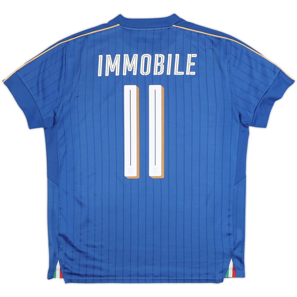 2016-17 Italy Home Shirt Immobile #11 - 8/10 - (L)