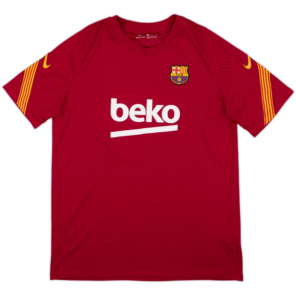 2020-21 Barcelona Nike Training Shirt - 9/10 - (L)