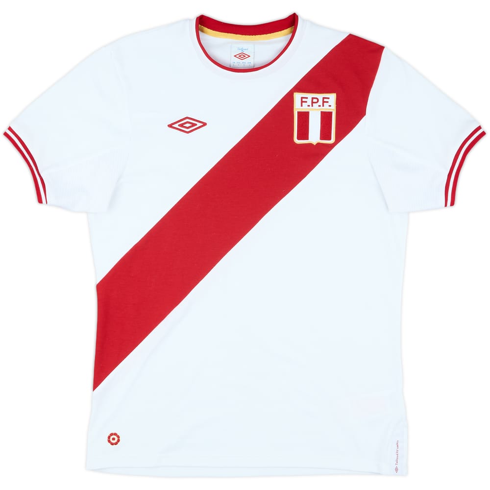 2011-12 Peru Home Shirt - 8/10 - (L)