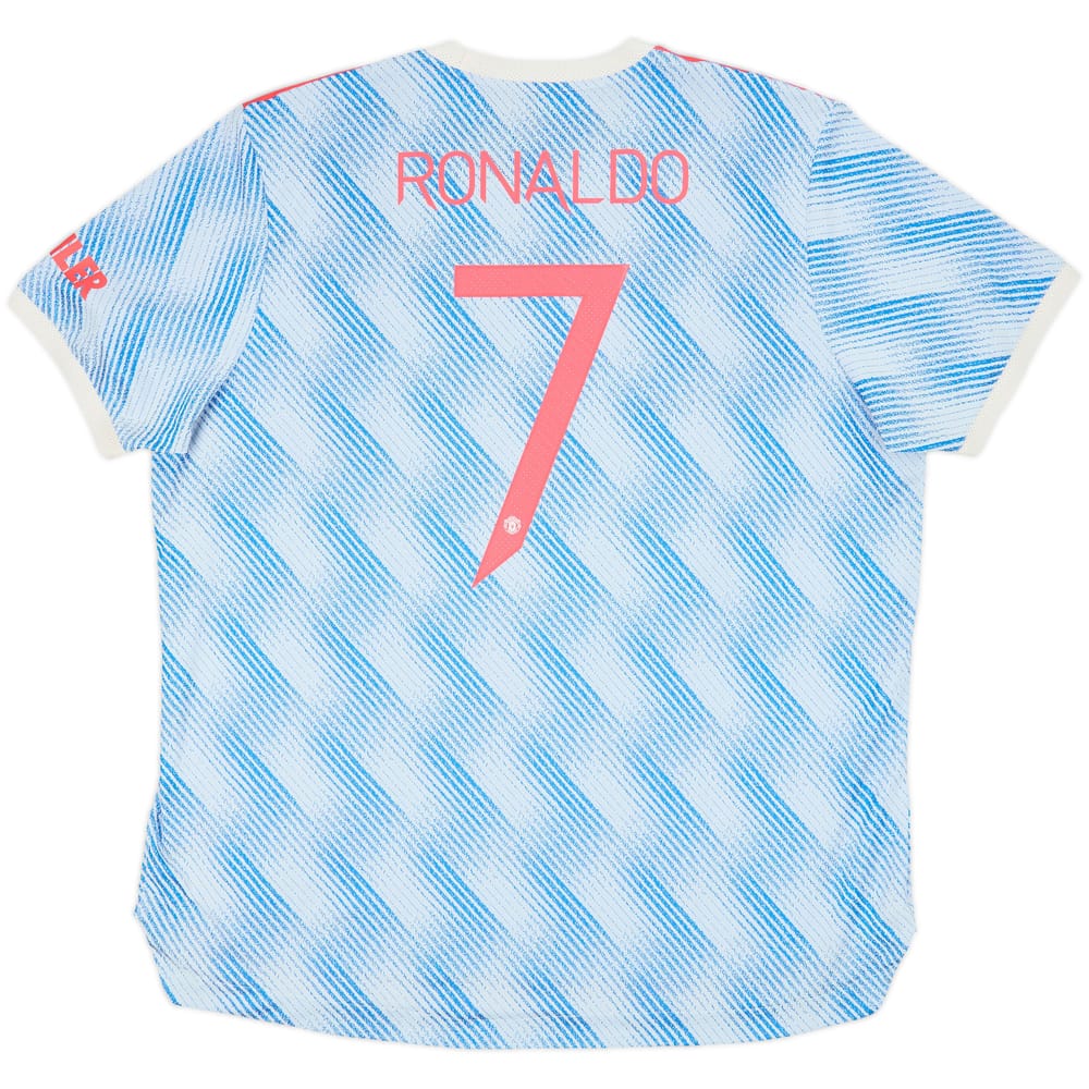 2021-22 Manchester United Authentic Away Shirt Ronaldo #7 - 8/10 - (XXL)