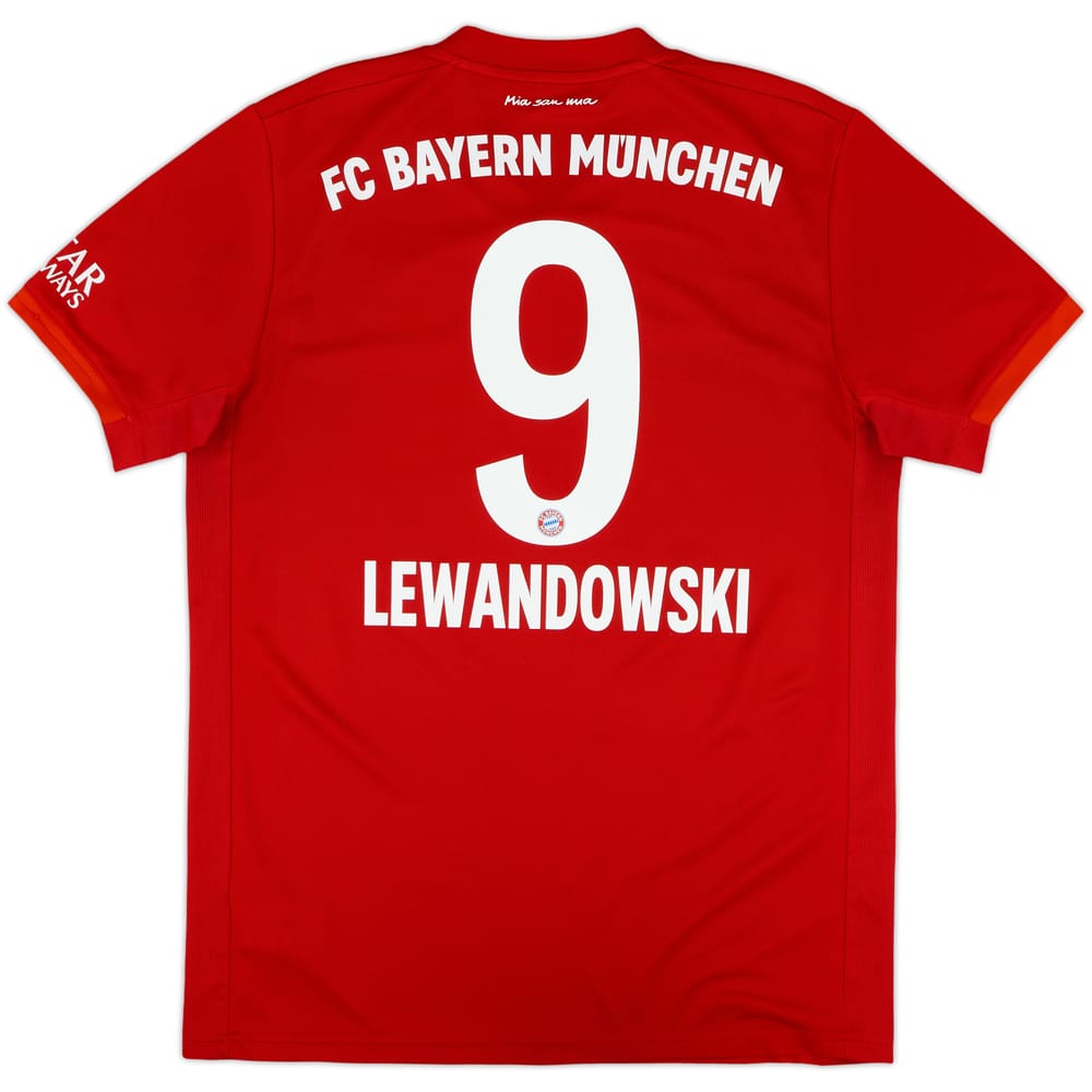 2019-20 Bayern Munich Home Shirt Lewandowski #9 - 8/10 - (M)