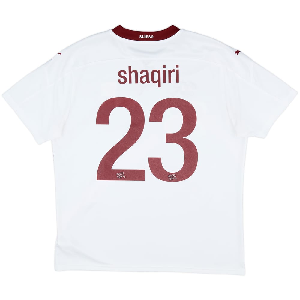 2020-21 Switzerland Away Shirt Shaqiri #23 - 10/10 - (XL)