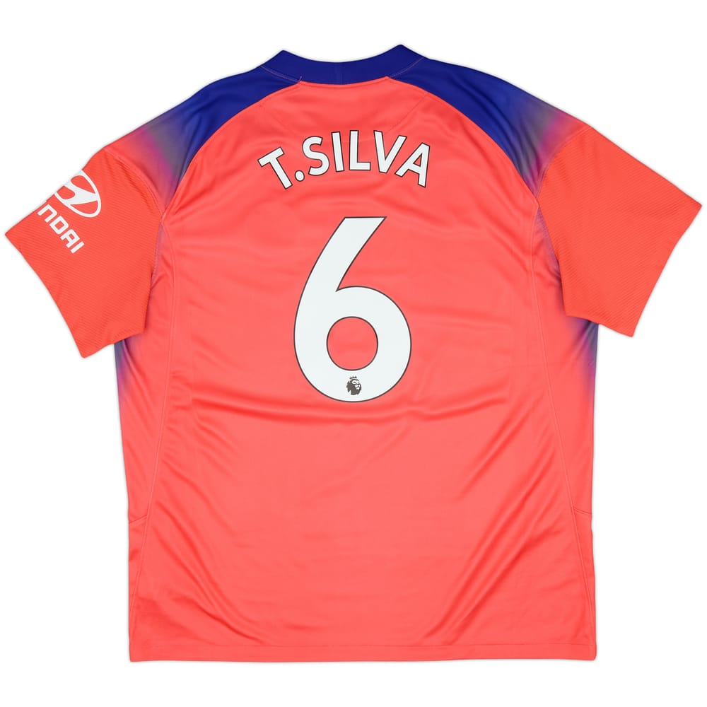 2020-21 Chelsea Third Shirt T.Silva #6 - 9/10 - (XL)
