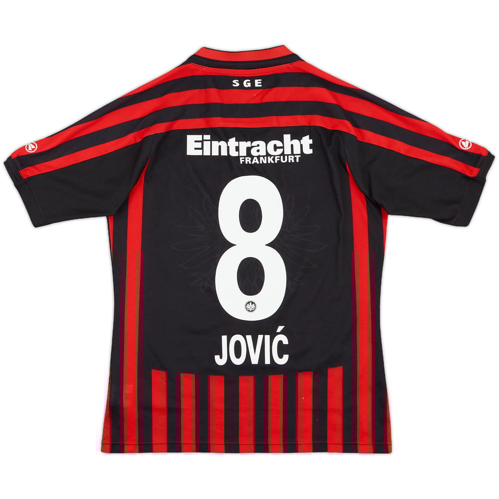 2012-13 Eintracht Frankfurt Home Shirt Jovic #8 - 10/10 - (XS)