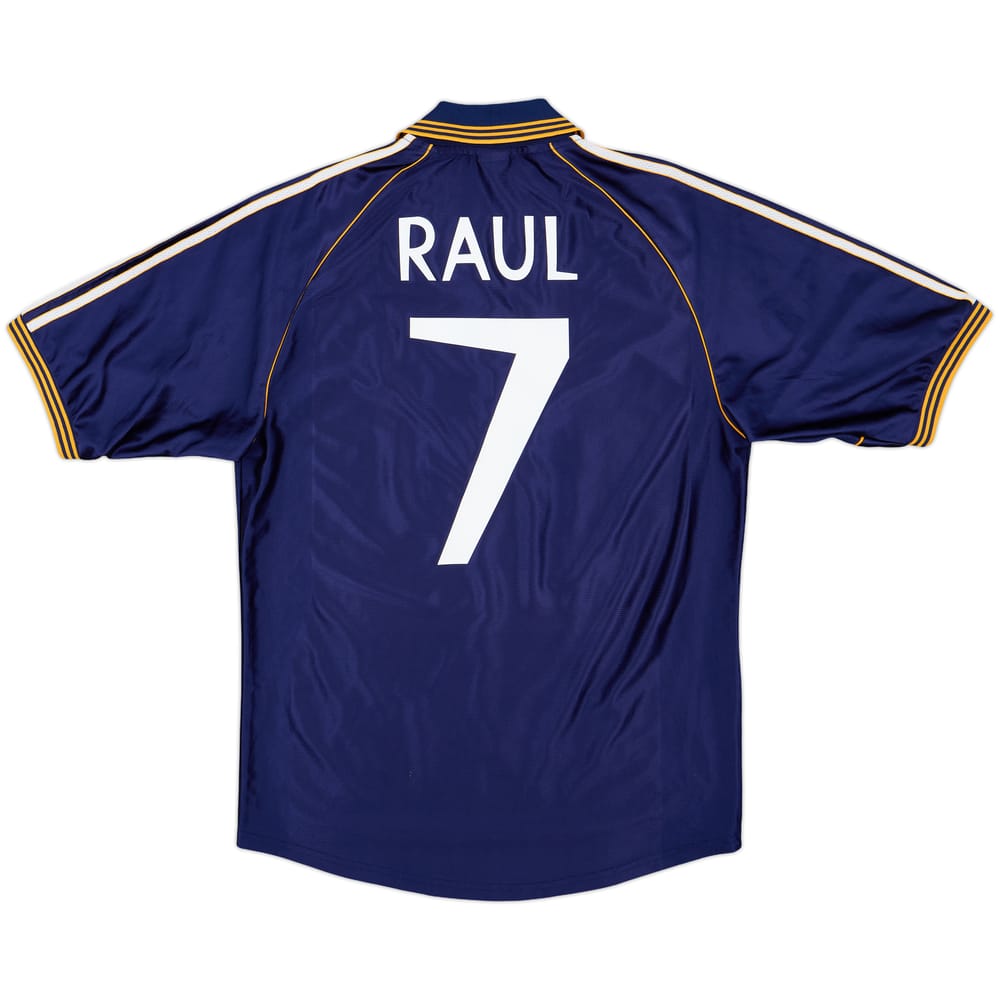 1998-99 Real Madrid Third Shirt Raul #7 - 9/10 - (M)