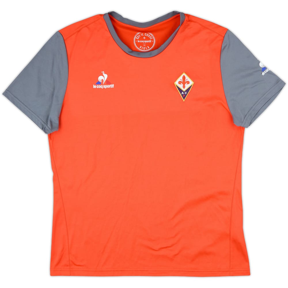 2016-17 Fiorentina Le Coq Sportif Training Shirt - 7/10 - (XXL)