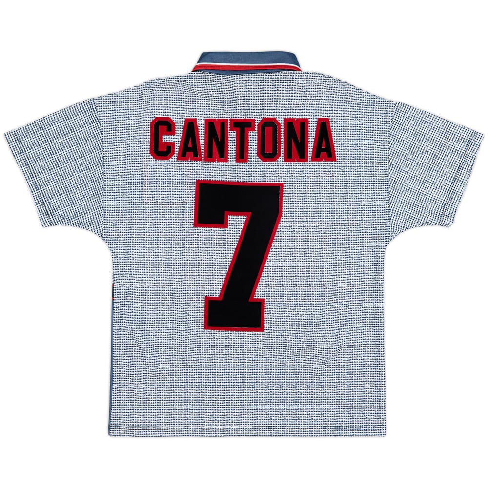 1995-96 Manchester United Away Shirt Cantona #7 - 9/10 - (Y)