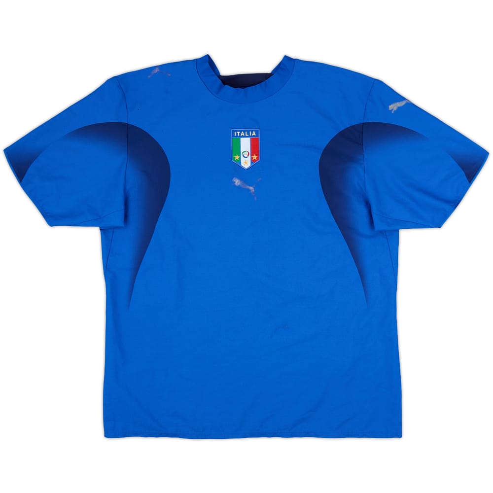 2006 Italy Home Shirt - 4/10 - (L)