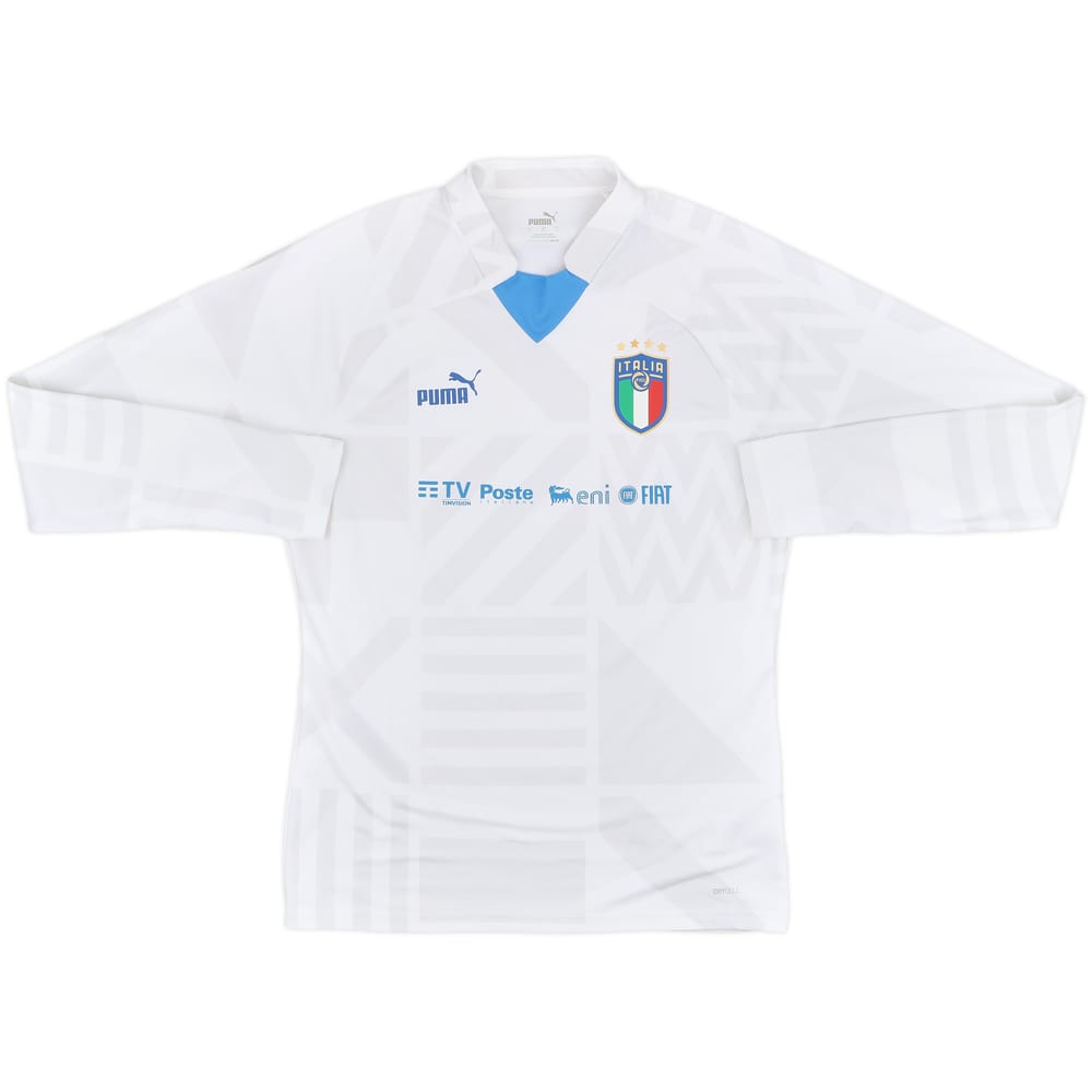 2022-23 Italy Puma Away Pre-Match Sweat Top - 8/10 - (L)
