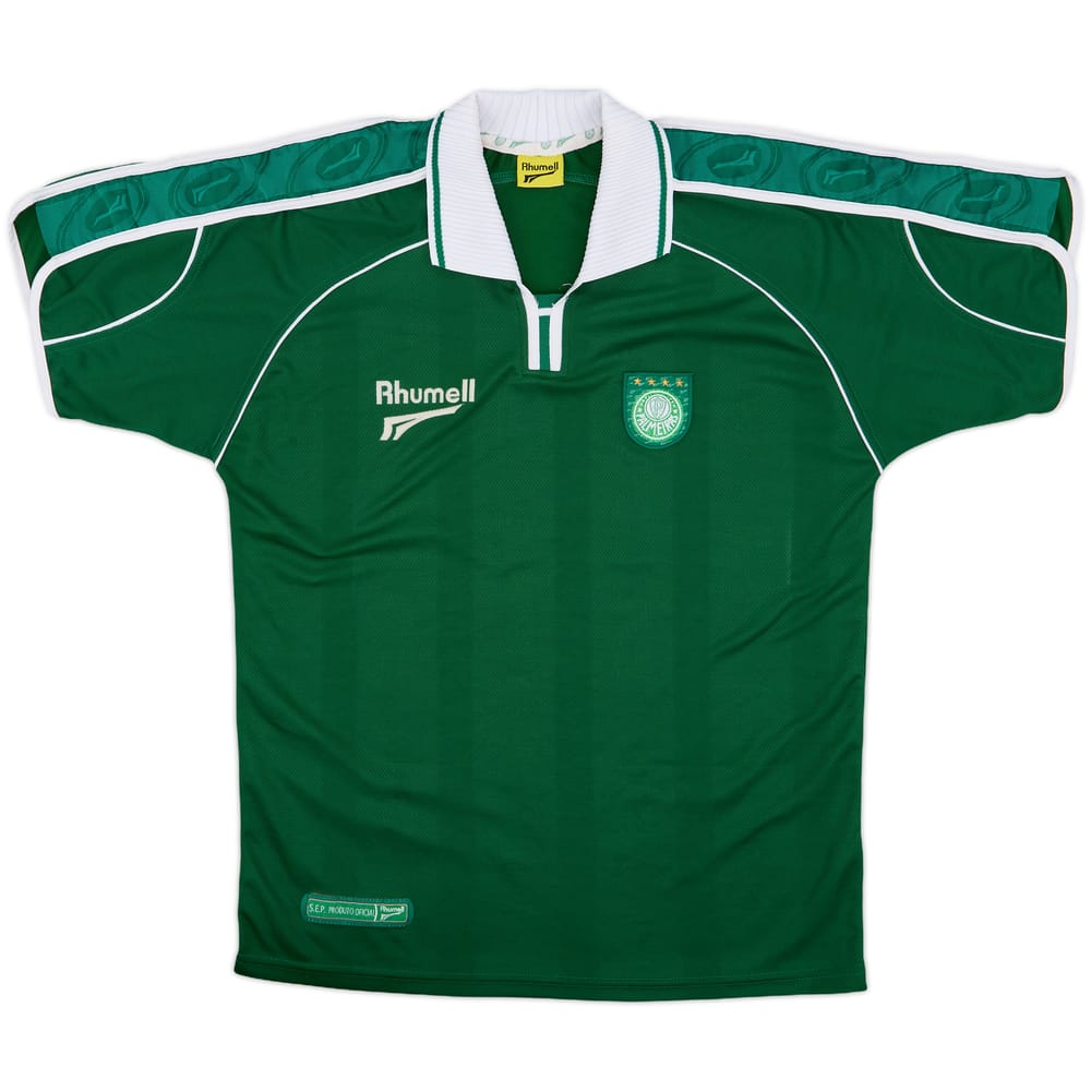2001-02 Palmeiras Home Shirt #10 - 8/10 - (L)