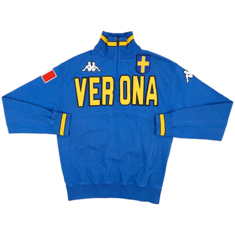 2005-06 Hellas Verona Kappa Track Jacket - 9/10 - (L)