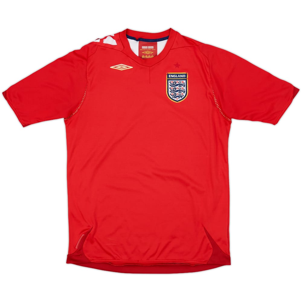 2006-08 England Away Shirt - 5/10 - (XL.Boys)