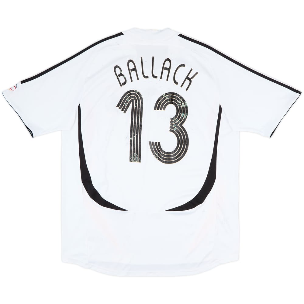 2005-07 Germany Home Shirt Ballack #13 - 4/10 - (XXL)