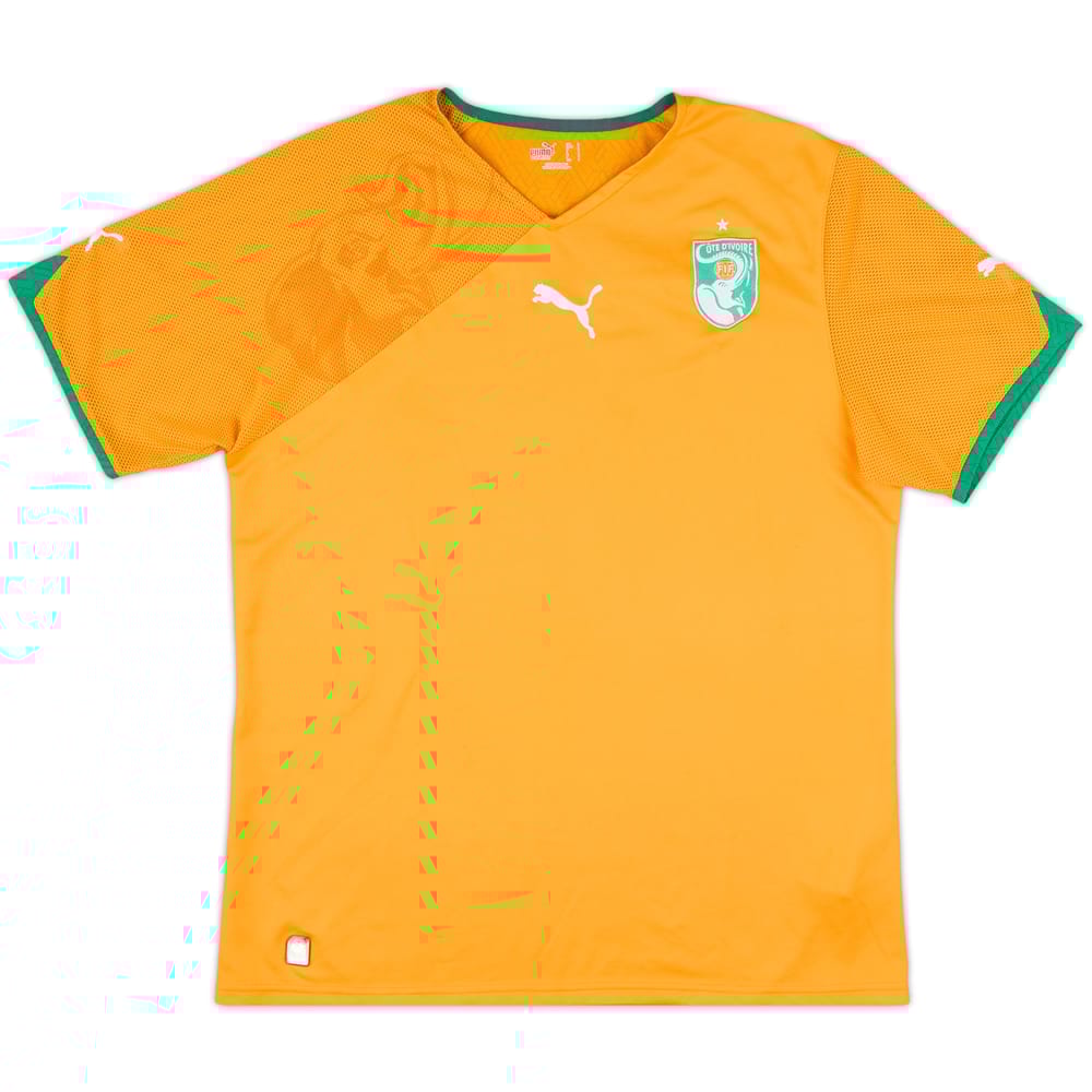 2010-11 Ivory Coast Home Shirt - 8/10 - (L)