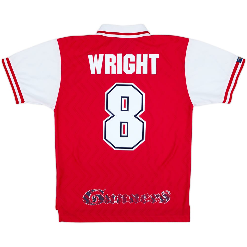 1996-98 Arsenal Home Shirt Wright #8 - 8/10 - (M)